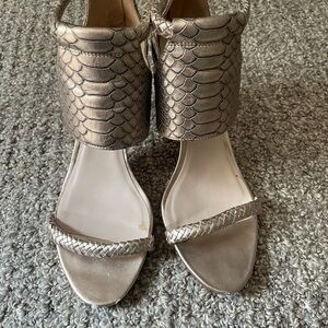 Elegant Silver Sandals